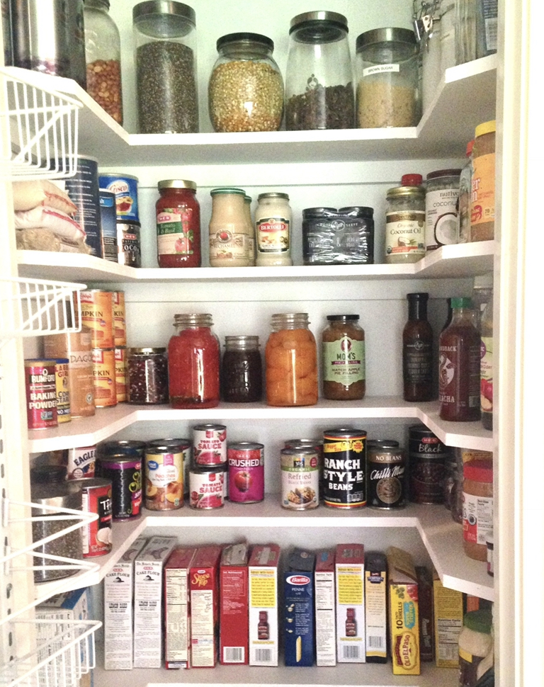 How To Organize A Deep Pantry Peace, How To Use Deep Pantry Shelves
